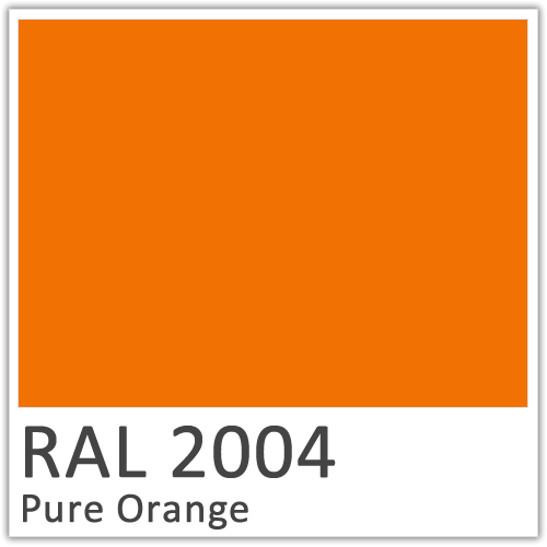 RAL 2004 Pure Orange non-slip Flowcoat